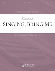 Singing, Bring Me SATB choral sheet music cover Thumbnail